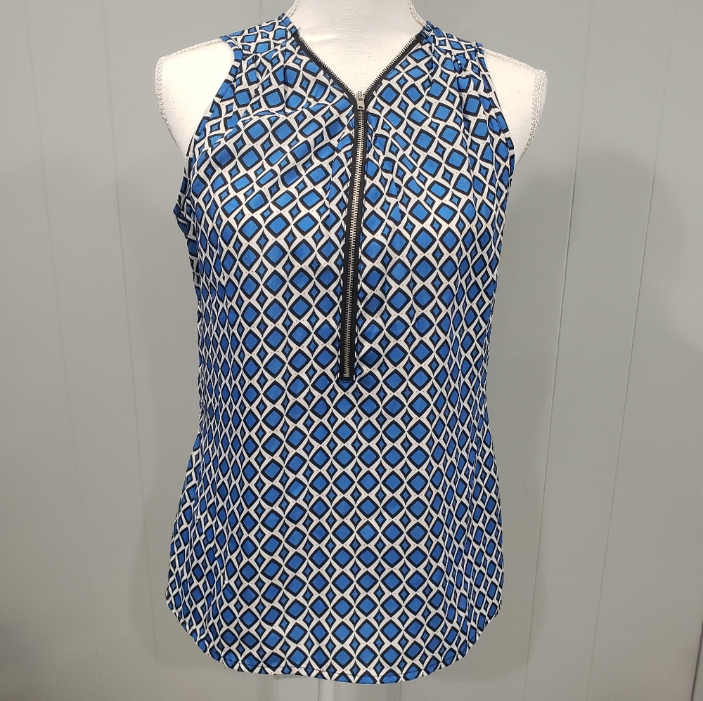 Unique Spectrum Womens Blouse Top Multicolor Sizes SMALL EUC
